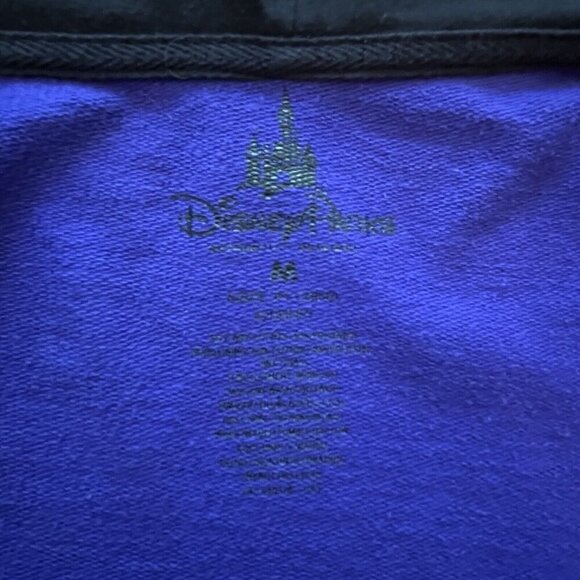 Disney Parks Womens M Hoodie Jacket Purple Minnie Mouse Haunted Mansion Bows - Picture 4 of 15